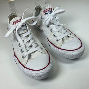 Converse All Star White Unisex Sneaker Size Mens 6 Womens 8 Laces